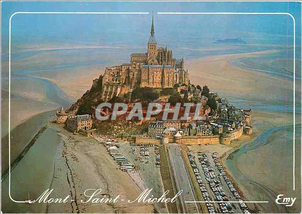 Mont-Saint-Michel — Luftbild — Emy - Vorderseite