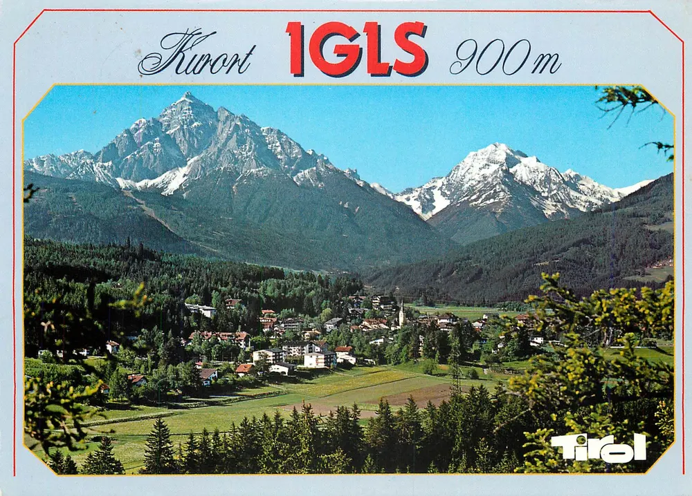 Kurort Igls — 900 m — Tirol - Frente