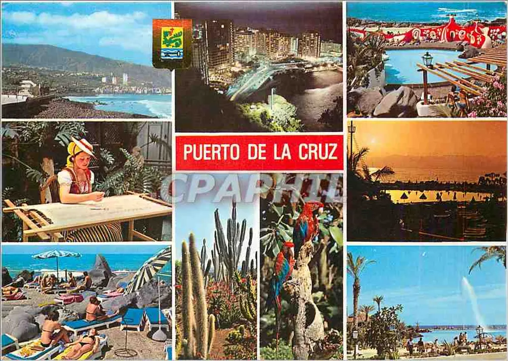 Puerto de la Cruz — Tenerife — Éditions Piquè, n°6 - Recto
