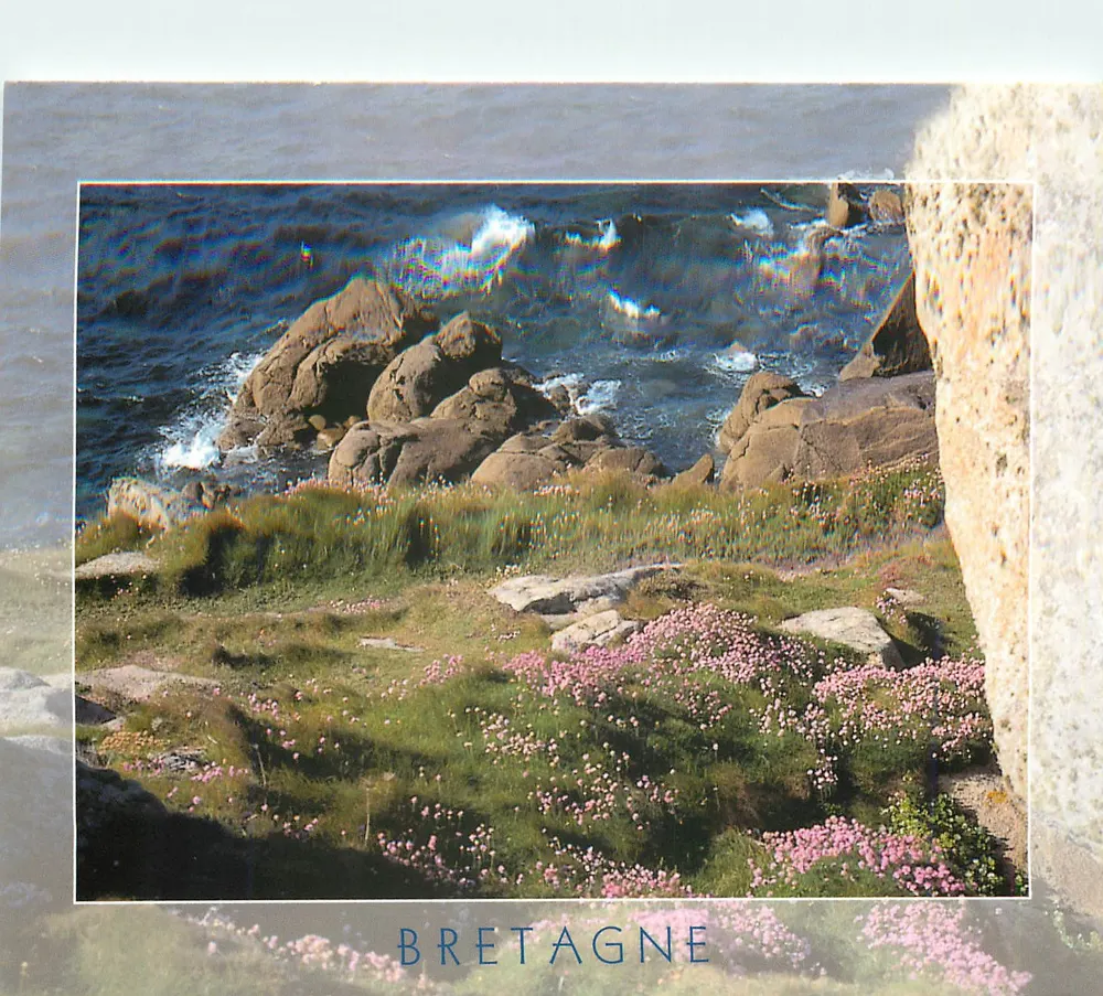 Costa da Bretanha no primavera — A costa no primavera — Edições d'Art Bretagne, n° 3660081000015 - Frente