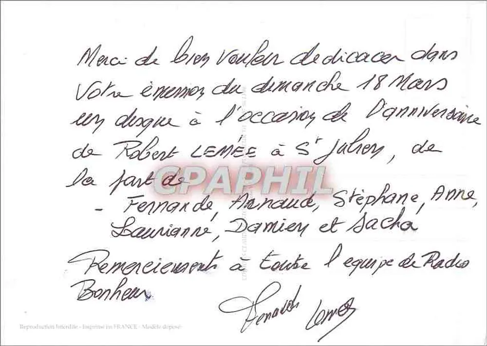 Coração Bretão — Bretanha — editor desconhecido, número de série não visível - Verso
