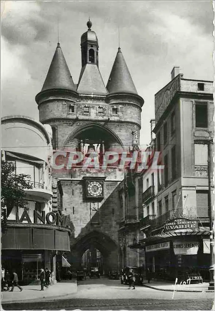 De grote klok — Bordeaux (Gironde) — Les Éditions d'Art Marrel, n° I.B. 3426 - Voorkant