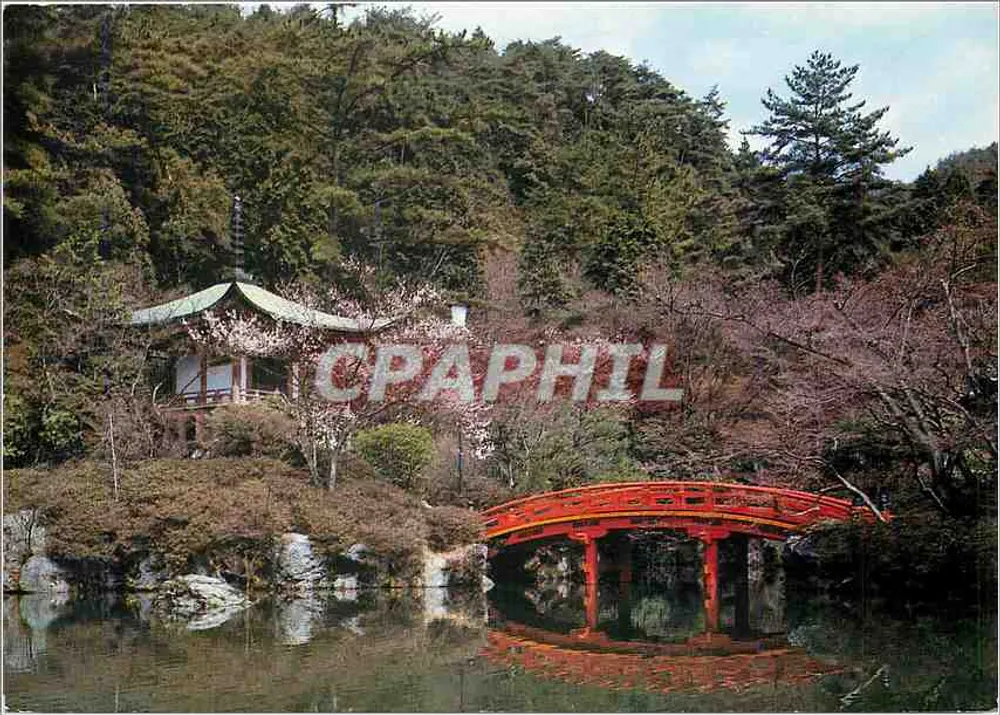 Templo de Daigoji, Kyoto — Japão — Publicado por NBC Nippon Beauty Colour Inc. Japan, n° 5576 - Frente