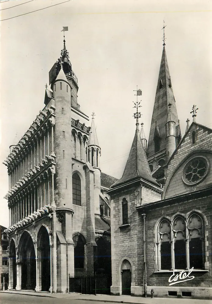 Dijon — A Igreja de Nossa Senhora (século XIII) — Éditions Luxe Estel, Paris - Frente