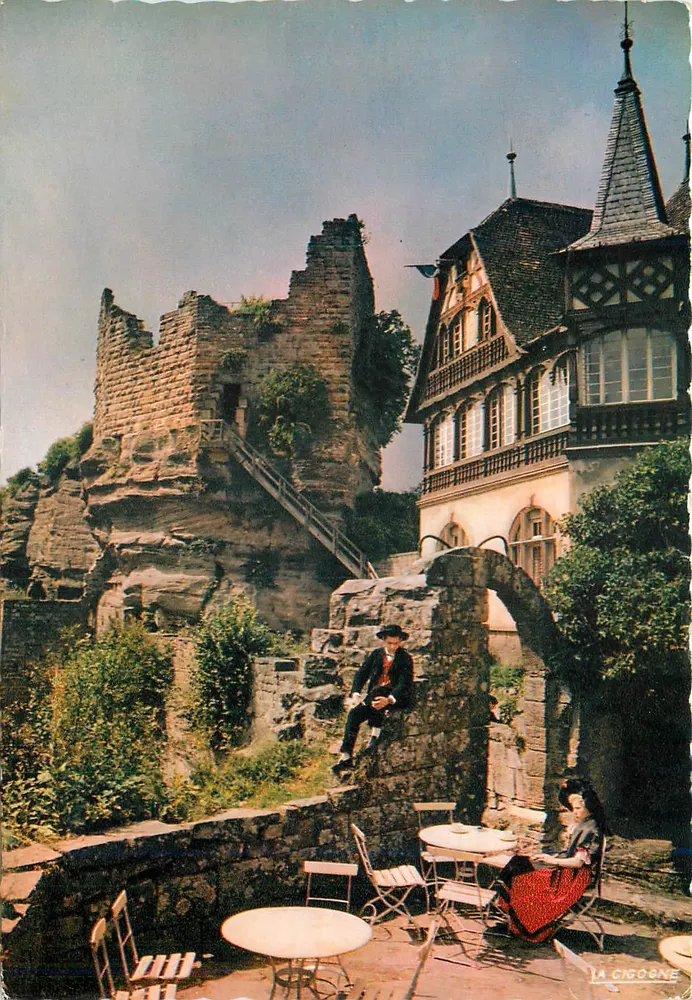 Le Haut-Barr — Ruines et café — Éditions La Giggone - Awers