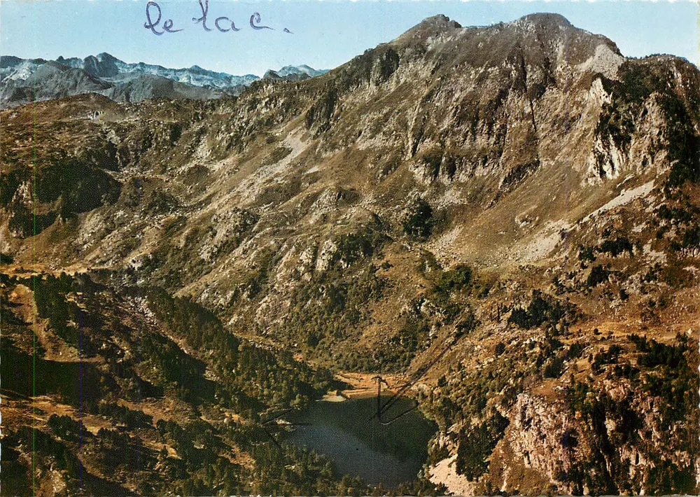Lago de Balbonne — As Crestas de Balbonne — Éditions Naturelles - Frente