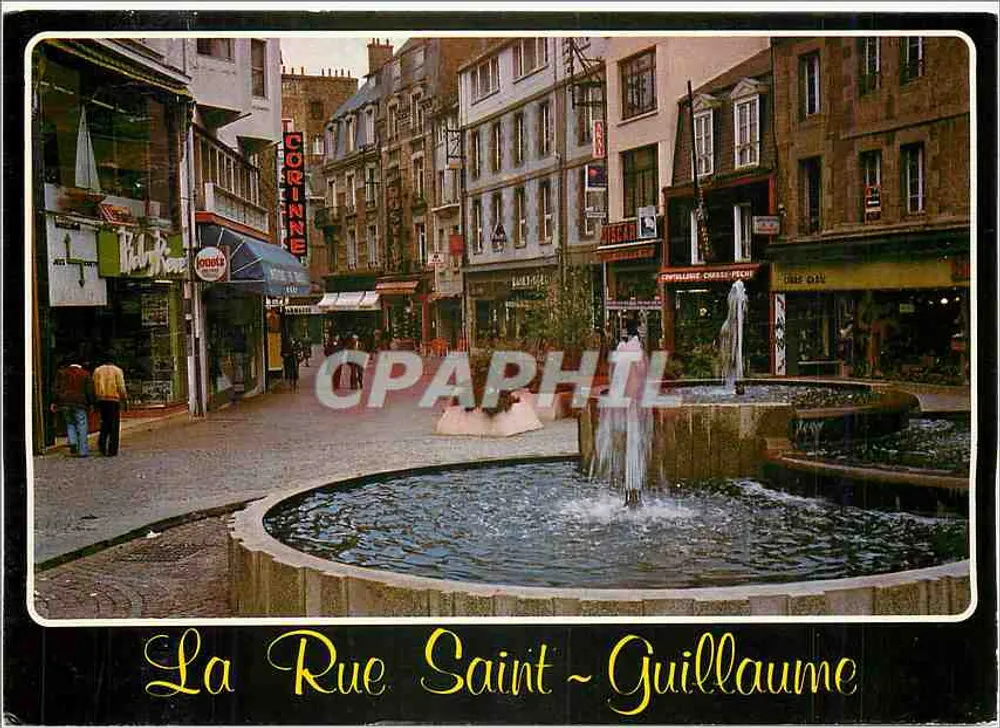 La Rue Saint-Guillaume — Saint-Brieuc — Éditions d'Art 'J.A.' - Recto