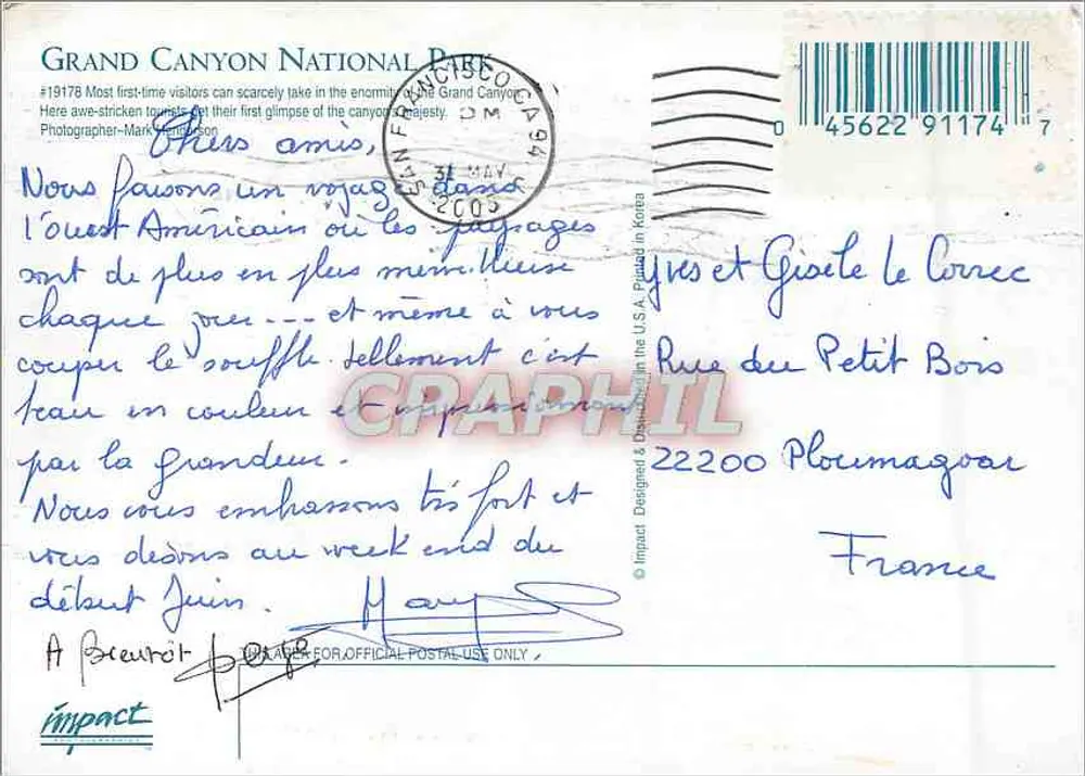 Grande Caverna — Parque Nacional — Impact Design #19178 - Verso