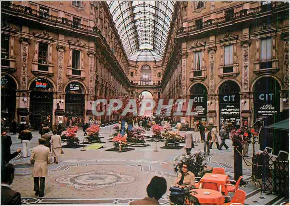 Galleria Vittorio Emanuele II — Mailand — Verlag: Luigi Scrocchi - Vorderseite