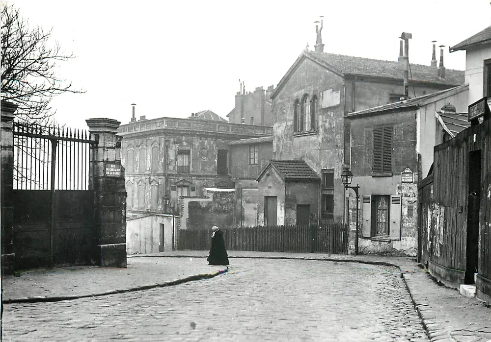 Paris 1900 — Rue du Chevalier de la Barre — Éditions d'art Jaurès - Frente