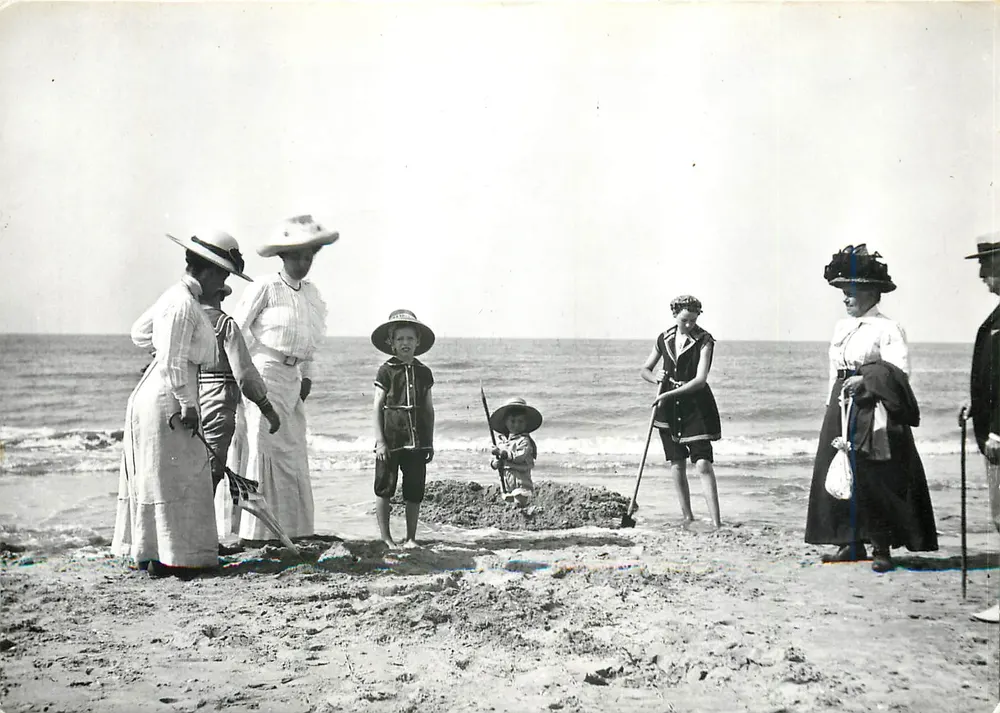 Prazeres da praia — A Belle Époque — Éditions d'art J.-Jaurès - Frente