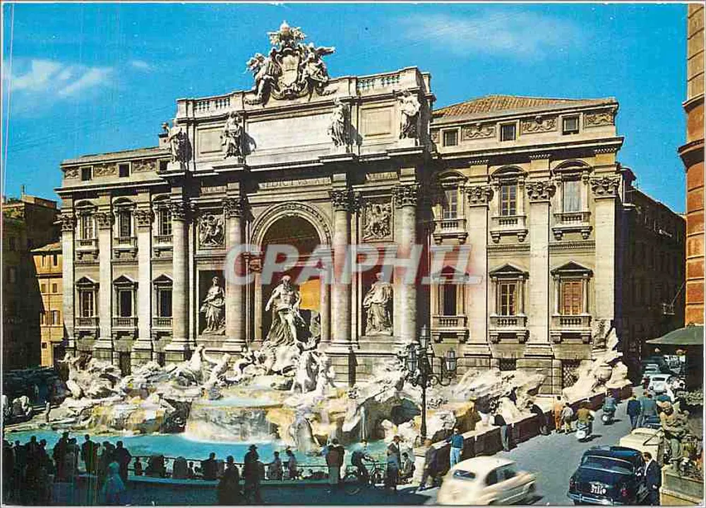 Fonte de Trevi — Roma — editor Plurigrane, n° 231 - Frente