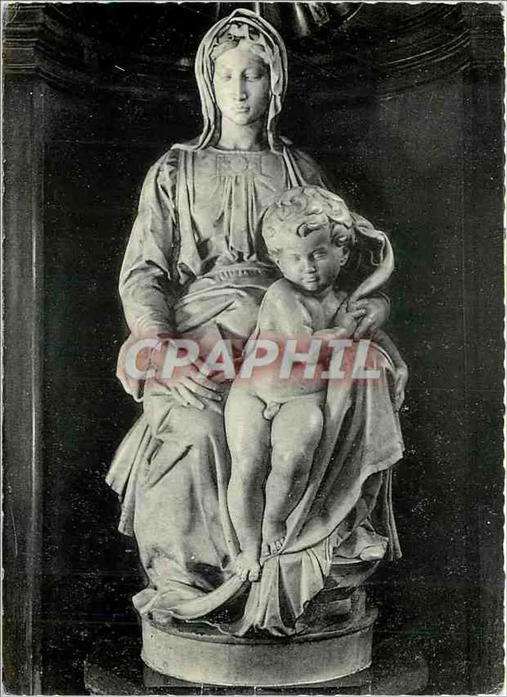 Die Jungfrau und das Kind — Brügge, Kirche Notre-Dame — Photothill, Brüssel - Vorderseite