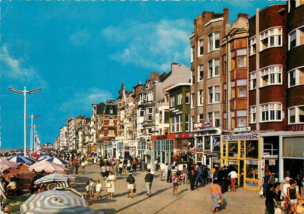 La Panne — Promenade — Editora Raffin, n° 747 - Frente