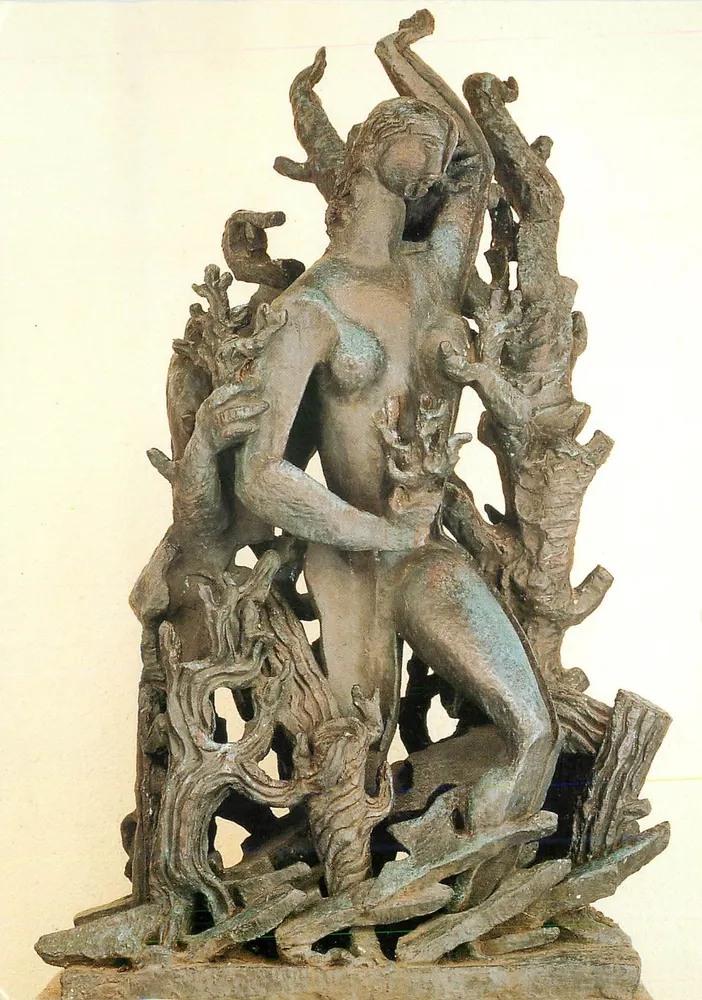 Sylve — Bronze-Statue — Ossip Zadkine (1890-1967) - Vorderseite