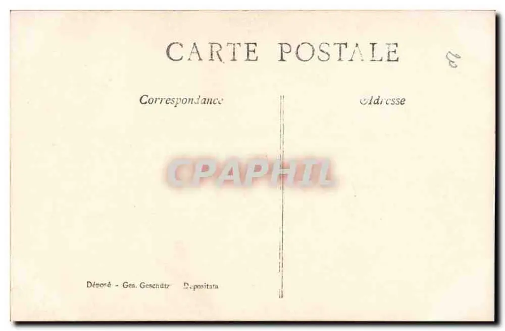 Jeune femme en chapeau vert et fleurs blanches — éditeur A.S. — n° de série non visible - Verso