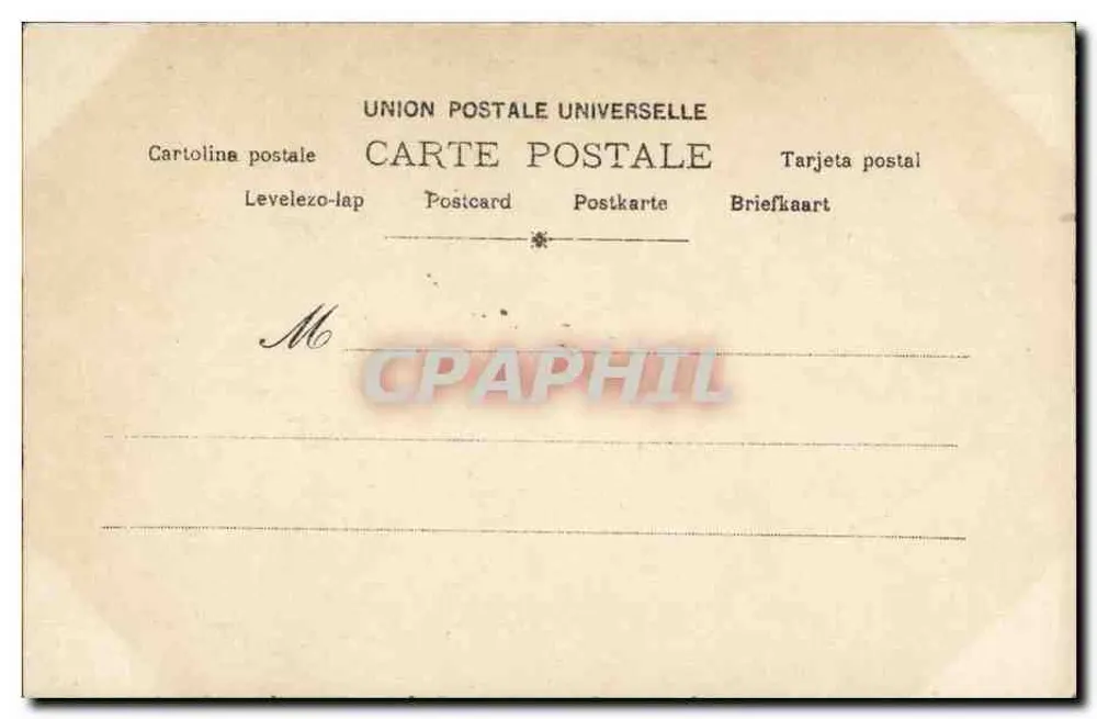 Donna con velo ricamato — serie 2033 — Fialdro Fot. & Editori d'Arte, Parigi - Verso