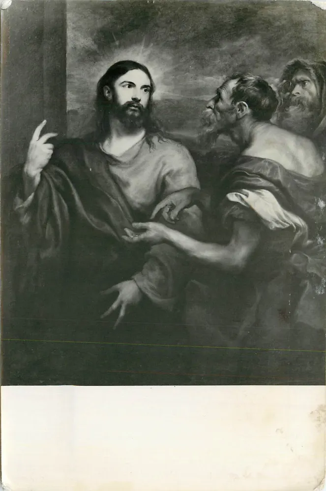 Cristo della Moneta — Antonio Van Dyck — Galleria di Palazzo Bianco, Gênes - Vorderseite