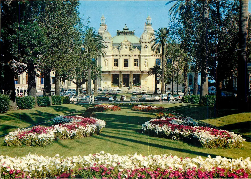 Monte-Carlo — Gardens of the Casino — Éditions art Yvor, Paris - Front