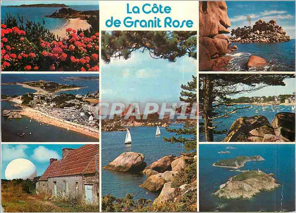 La Côte de Granit Rose — Bretagne — Éditions d'Art 'Jack' de Logannec - Vorderseite