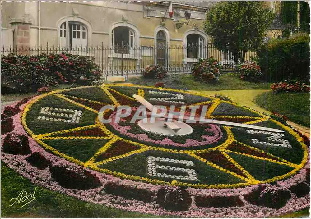 A Relógio Florido — Le Mans — Imp. Fot. A. Dolbeau - Frente
