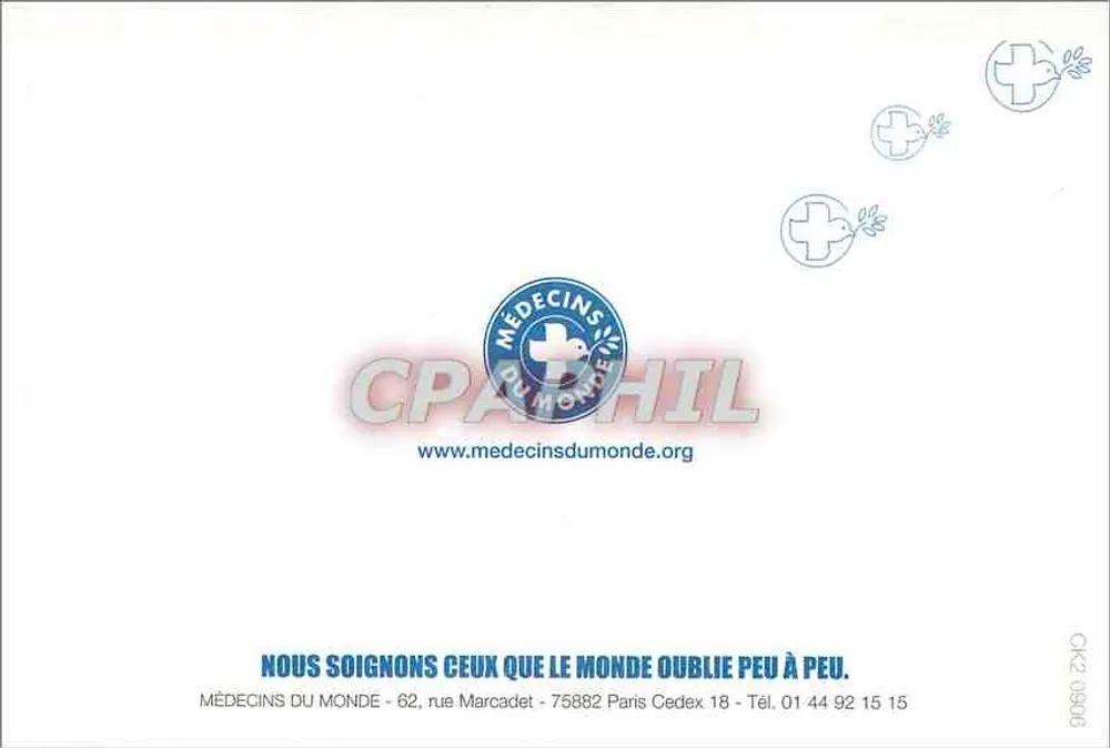 Médicos do Mundo — Cuidemos dos que o mundo esquece aos poucos - Verso