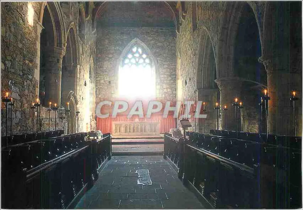 Chor und Altar der Abtei Iona — Insel-Serie — Verlag Martin Guppy - Vorderseite