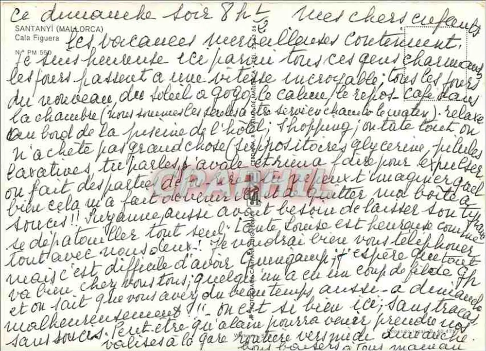 काला फिगुएरा — सैंटान्यी (मैजोर्का) — संपादक पीएम संख्या 550 - पीछे