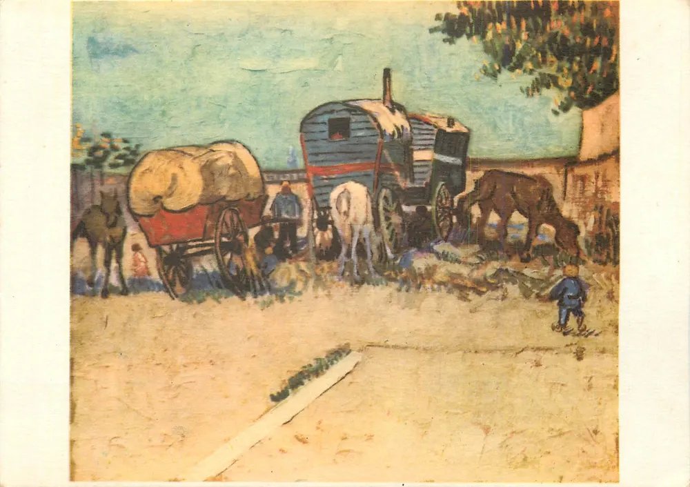 रोलेट्स — 1888 — वैन गॉग — लुव्र म्यूजियम - आगे