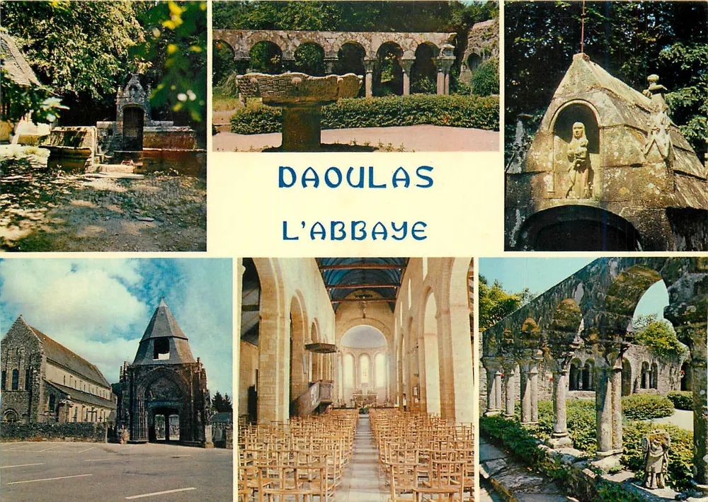 Daoulas — L'Abbaye — Éditions d'Art Jos le Doulain - Awers