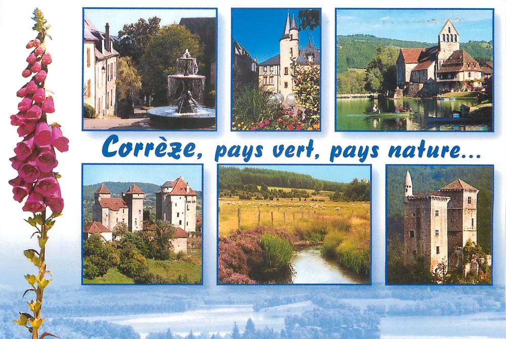 Corrèze, país verde, país natural... — Foto Edição França Regard - Frente