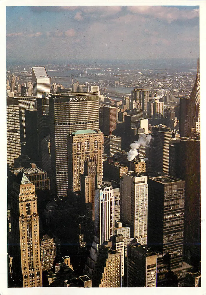 Nova Iorque — vista aérea do Midtown — editor Midtown, Inc. - Frente