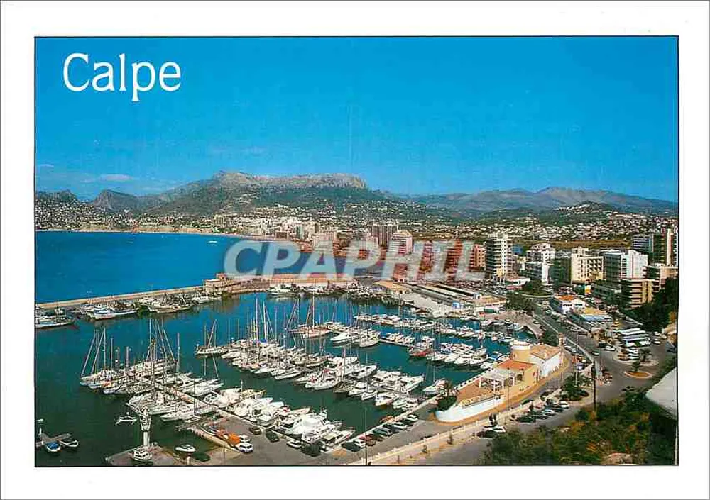Calpe — Vue du port et de la plage — Postales Nº Gallina S.L. - Recto