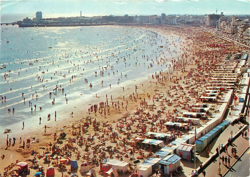 Les Sables d'Olonne — A praia — Edições Martin - Frente