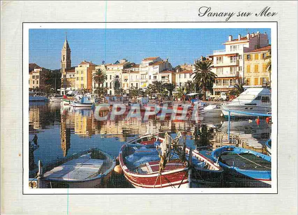 Sanary-sur-Mer — Vue générale du port — Les Editions d'Or - Recto
