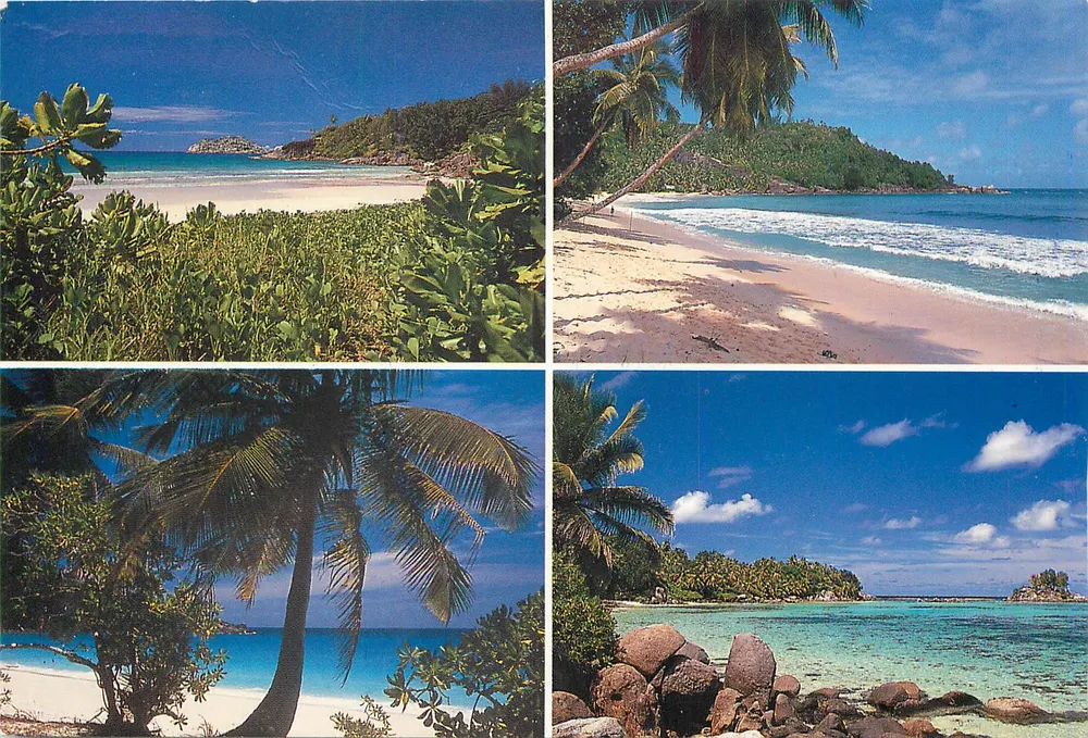 Anse Royale, Mahé, Seychelles — Panoramablick — Verlag nicht sichtbar - Vorderseite