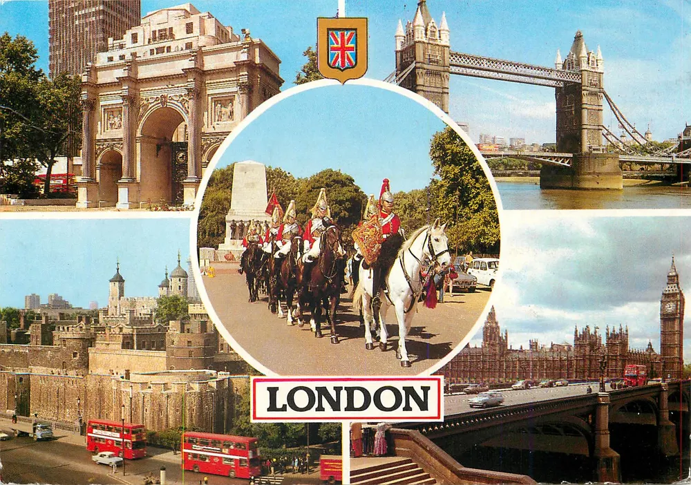 Londres — vista panorâmica — FISA Golden Shield, n°140 - Frente