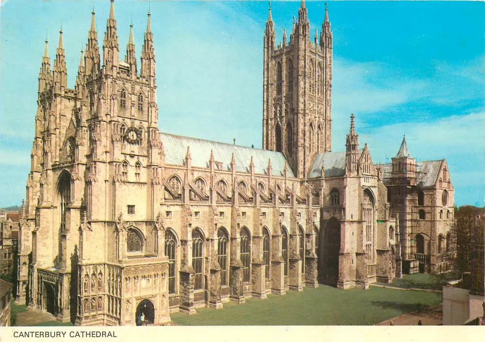 Catedral de Canterbury — vista panorâmica — Cathedral Gifts Limited, PT4112 - Frente