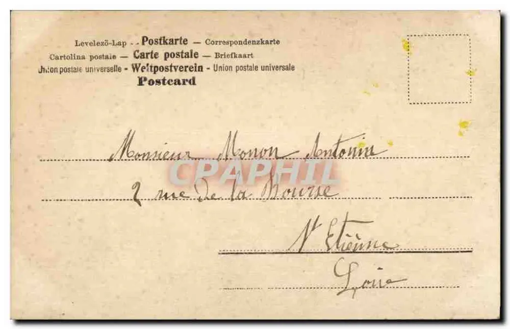 Frau im Bühnenkostüm — Rühlinger Paris — Nr. 321/10 - Rückseite