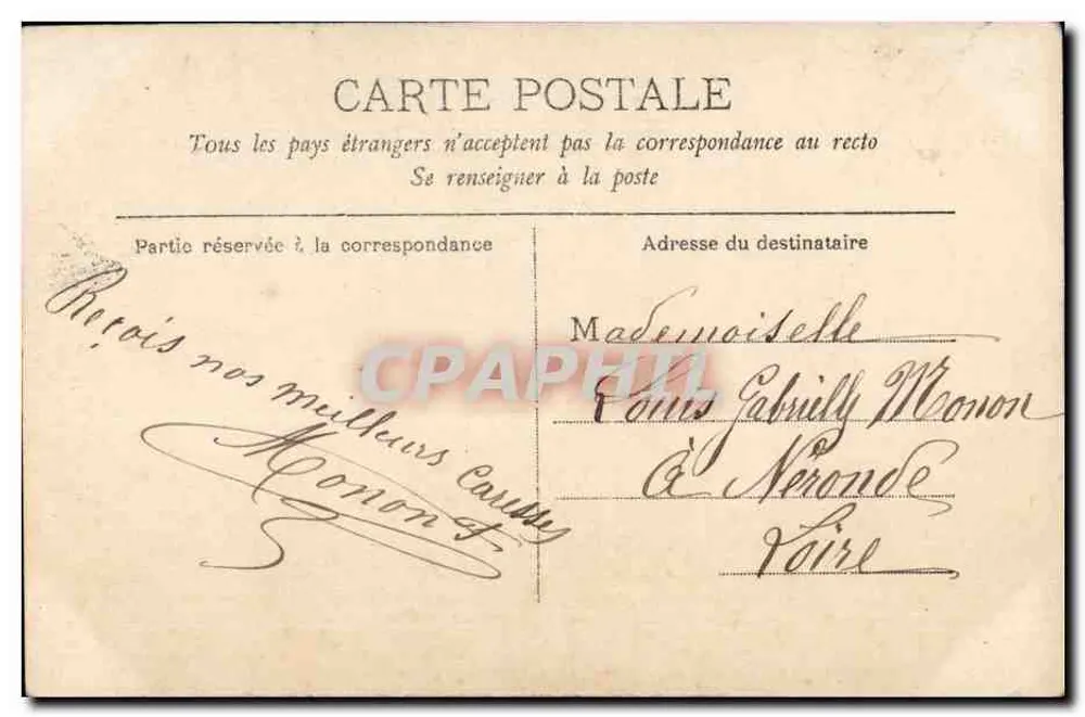 Petite fille avec poupée — S.I.P. n°1244 - Verso