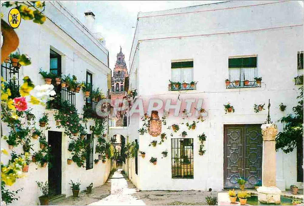 Córdova — Pequena praça e rua das Flores — Ediciones Ramose - Frente