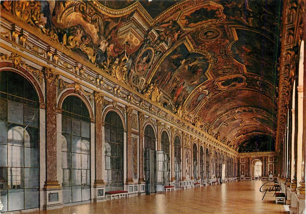 Versailles und seine Wunder — Galerie der Spiegel — Editions LECONTE - Vorderseite