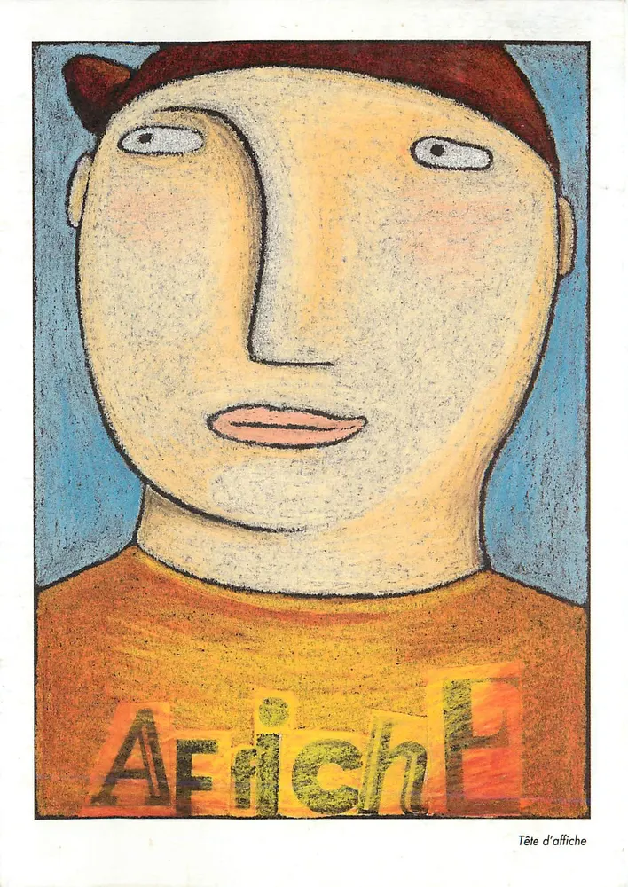 Tête d'affiche — Afriché — Agnès R. / PONCTUATION - Recto