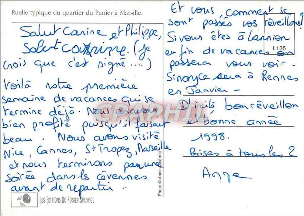 Bazar do Panier — Marselha — Les Éditions Du Rosier Sauvage - Verso