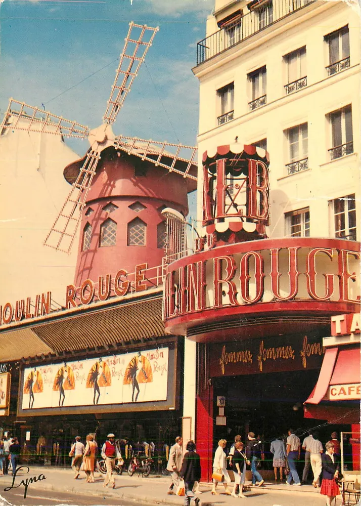 Le Moulin Rouge — Paris — Éditions Lyna - Frente