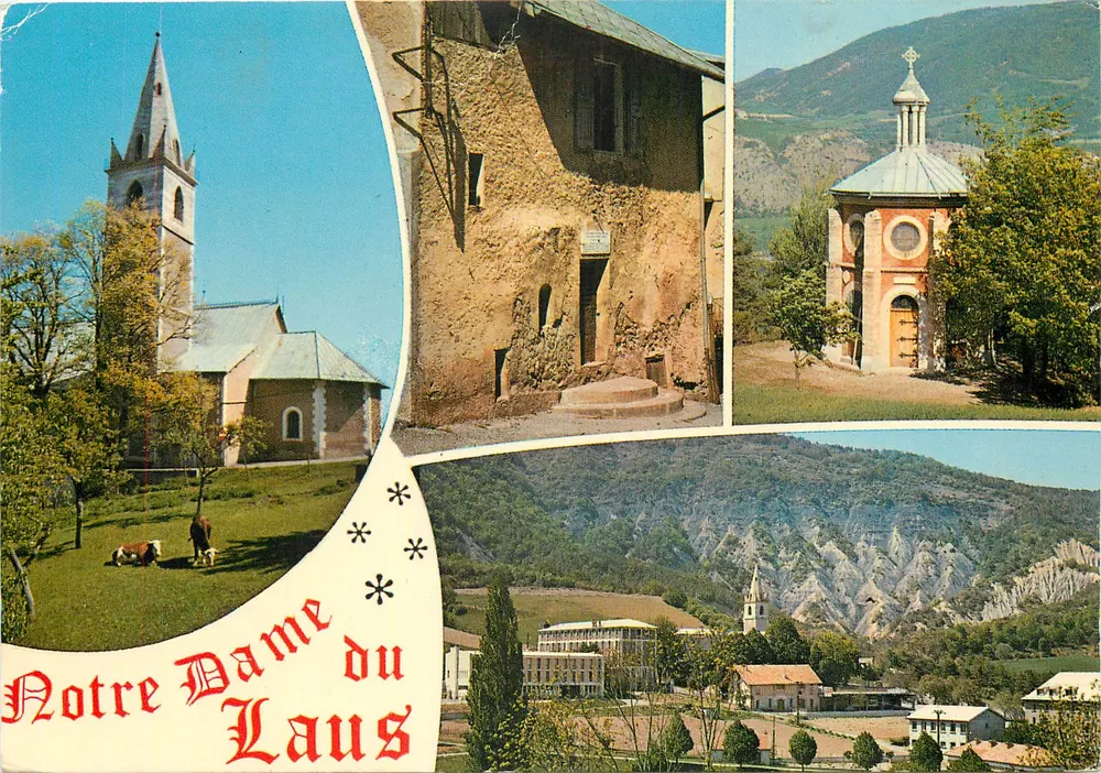 Nossa Senhora do Laus — Alpes Altos — Éditions J. Cellot - Frente