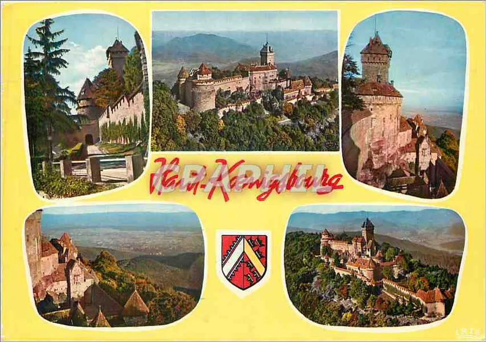 Haute-Kenigsbourg — Château — Éditions Hachette - Recto