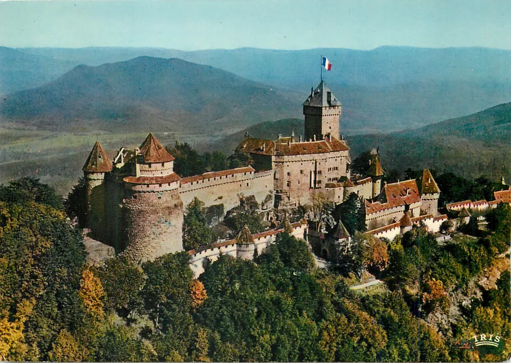 Château du Haut-Kœnigsbourg — Alsace — Éditions Hachette - Recto