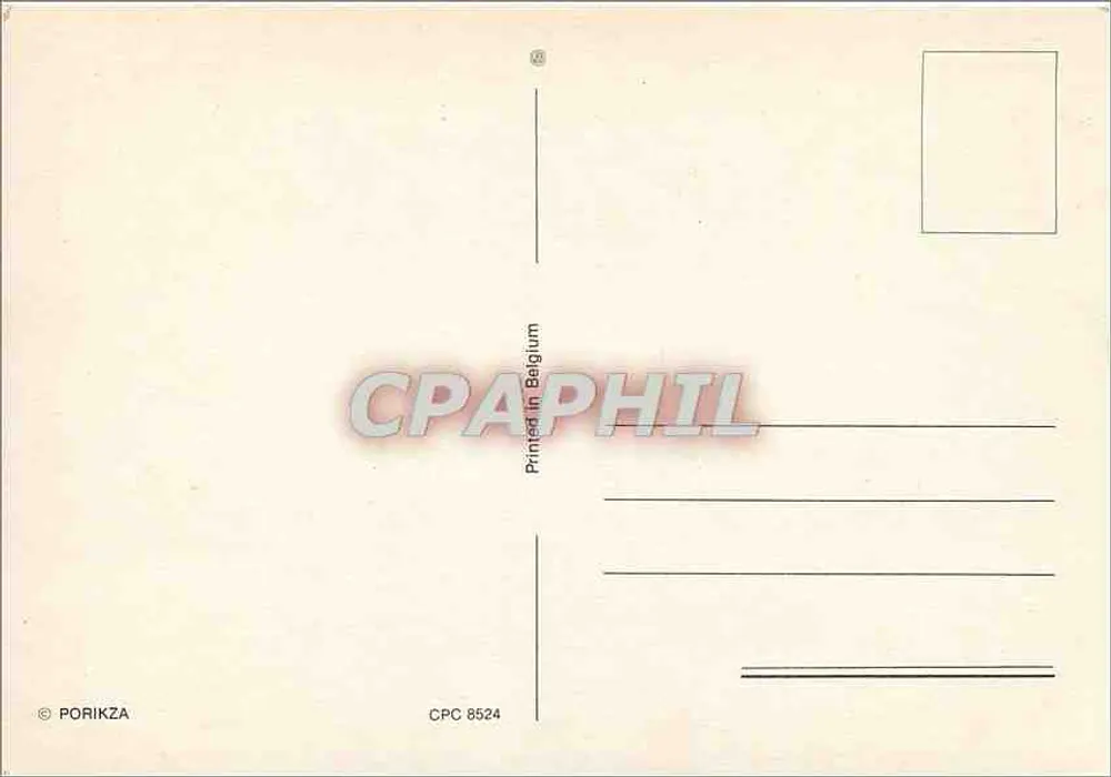 Narzissenfeld — Gedicht von Paul Eluard — Verlag PORIKZA, Nr. CPC 6524 - Rückseite
