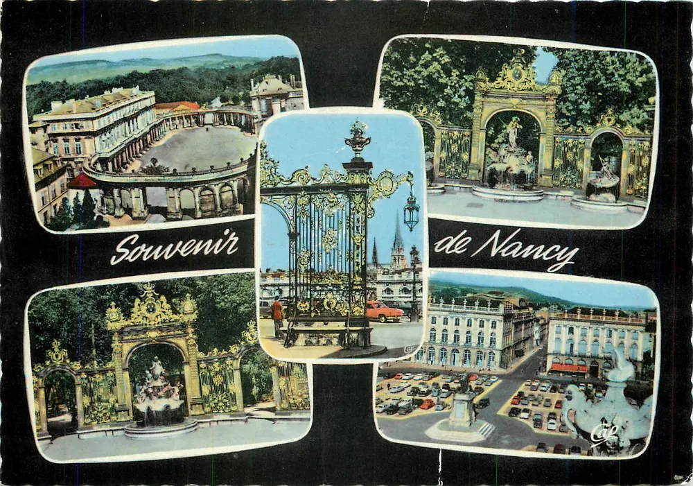 Nancy — Erinnerung an Nancy — Cie des Arts-Photomécaniques - Vorderseite